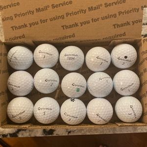 15 TaylorMade TP5 Golf Balls